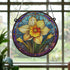 Daffodil Stained Glass Effect Suncatcher